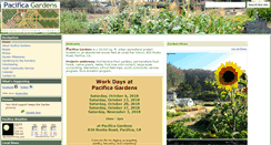 Desktop Screenshot of pacifica-gardens.org